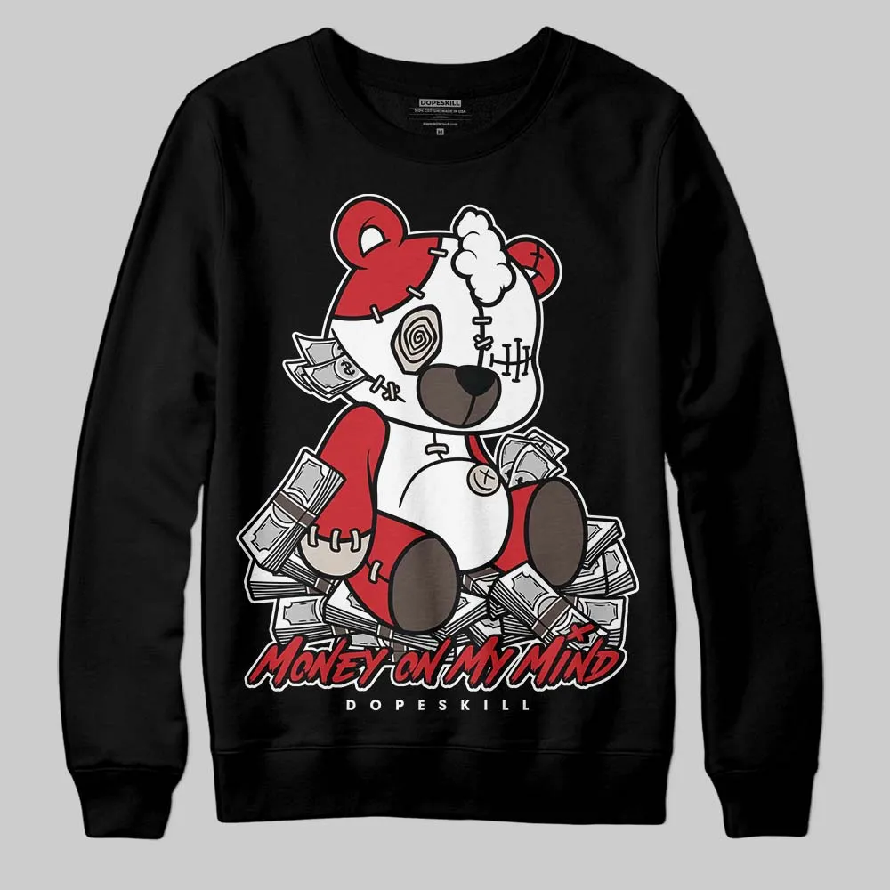 Samba OG White Better Scarlet DopeSkill Sweatshirt MOMM Bear Graphic sold by DopeSkill product image thumbnail 2