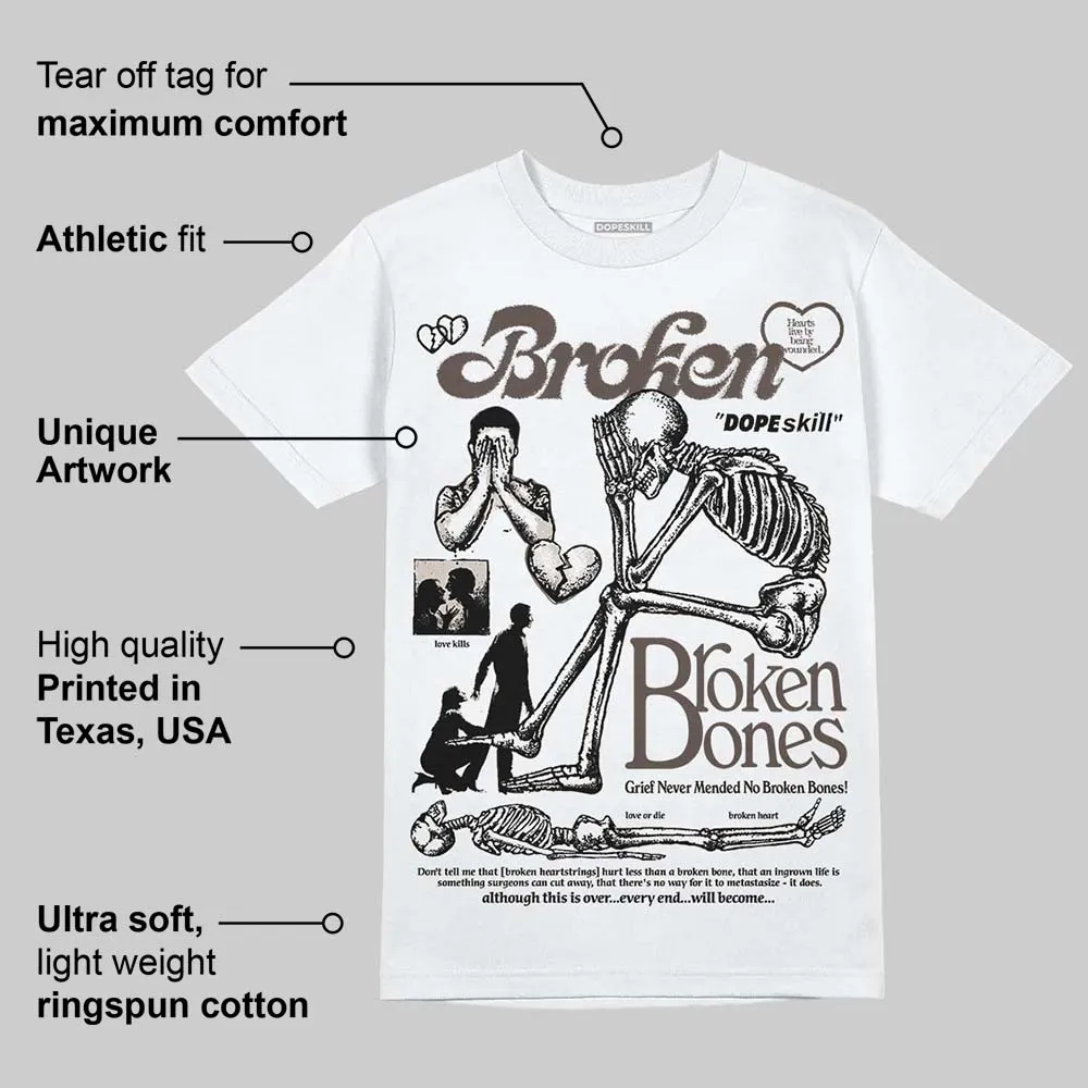 Samba OG White Black Clear Granite DopeSkill T-Shirt Broken Bones Graphic sold by DopeSkill product image thumbnail 3