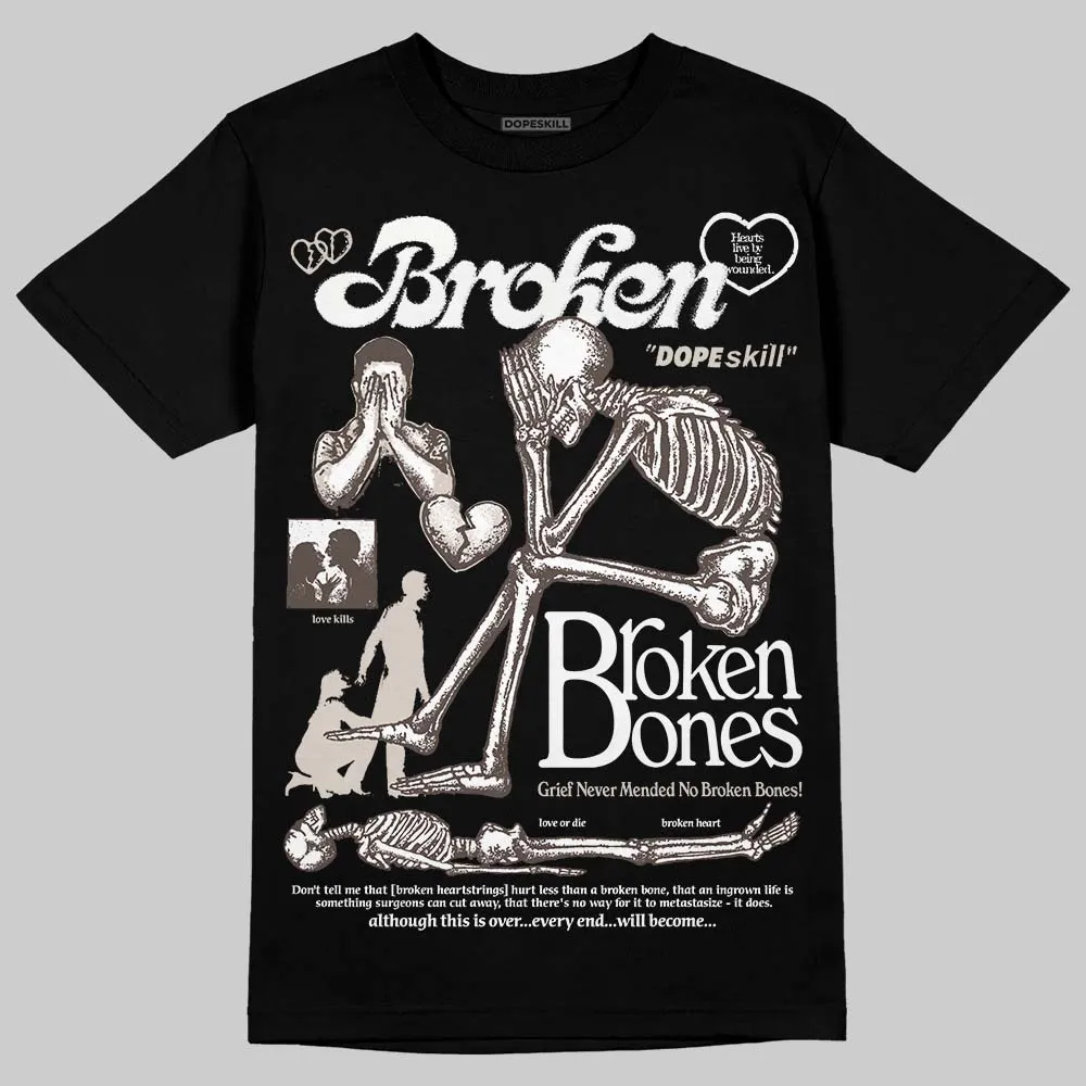 Samba OG White Black Clear Granite DopeSkill T-Shirt Broken Bones Graphic sold by DopeSkill product image thumbnail 2