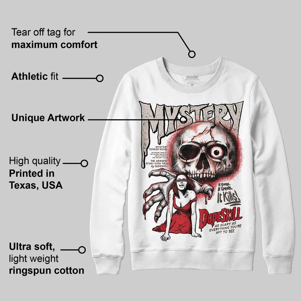 Samba OG White Better Scarlet 1s DopeSkill Sweatshirt Mystery Ghostly Grasp Graphic sold by DopeSkill product image thumbnail 4