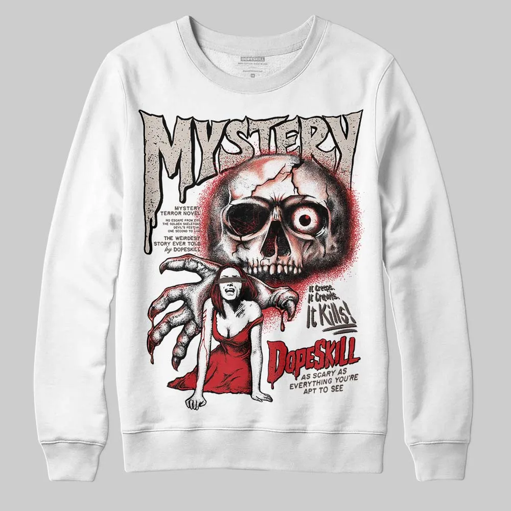 Samba OG White Better Scarlet 1s DopeSkill Sweatshirt Mystery Ghostly Grasp Graphic sold by DopeSkill