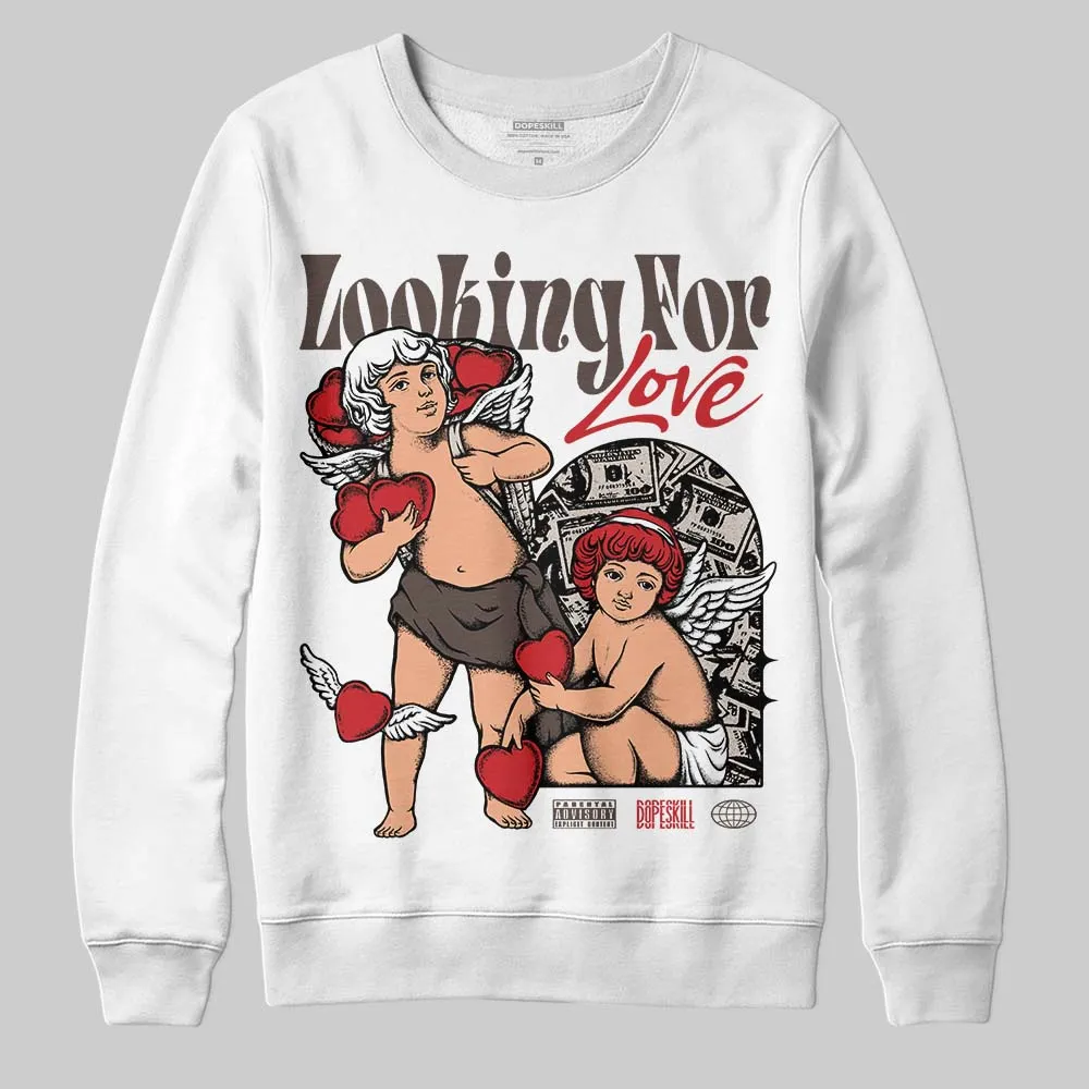 Samba OG White Better Scarlet DopeSkill Sweatshirt Looking For Love Graphic sold by DopeSkill