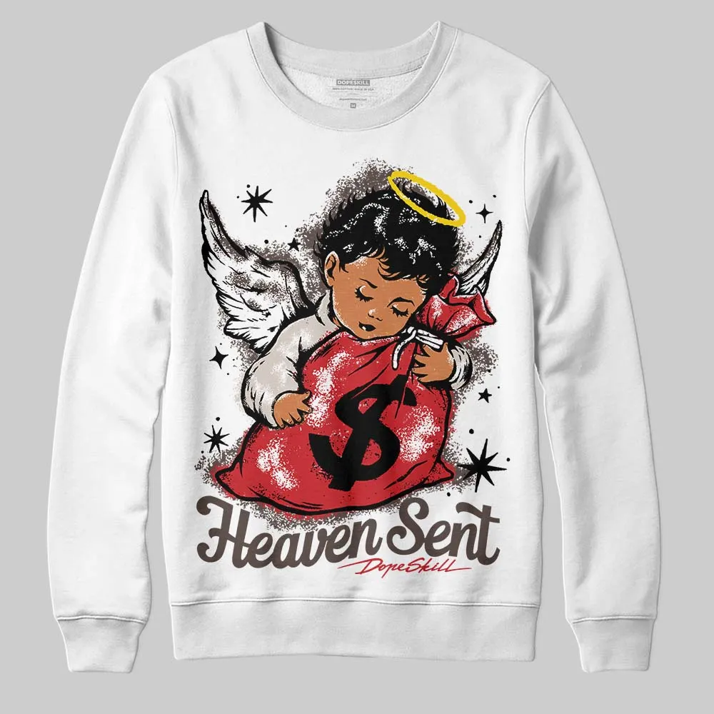 Samba OG White Better Scarlet DopeSkill Sweatshirt Heaven Sent Graphic sold by DopeSkill