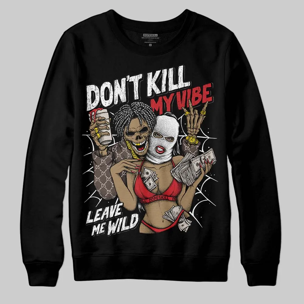 Samba OG White Better Scarlet DopeSkill Sweatshirt Don't Kill My Vibe Graphic sold by DopeSkill product image thumbnail 2