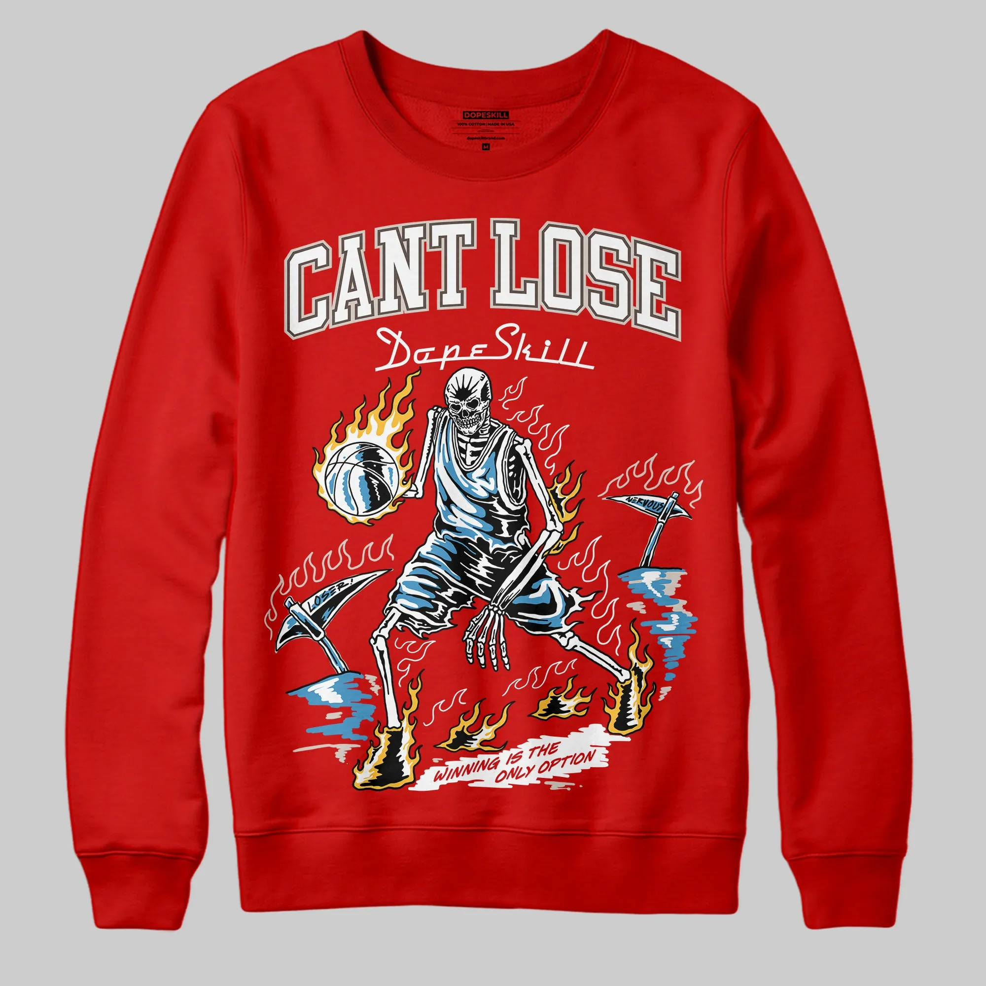 Samba OG White Better Scarlet DopeSkill Sweatshirt Cant Lose Graphic sold by DopeSkill product image thumbnail 3