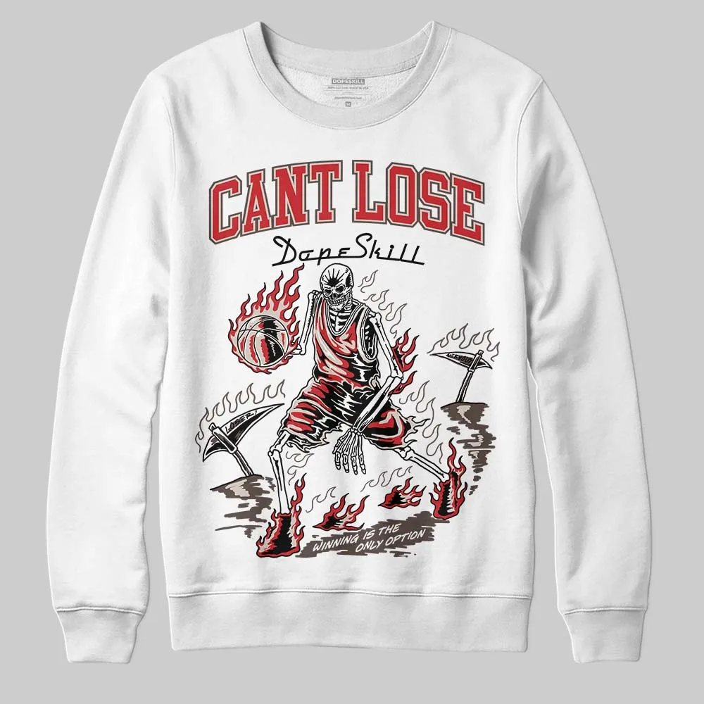 Samba OG White Better Scarlet DopeSkill Sweatshirt Cant Lose Graphic sold by DopeSkill