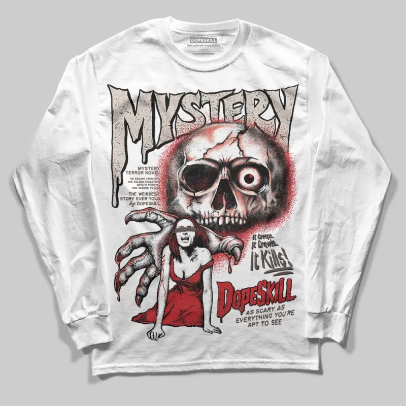 Samba OG White Better Scarlet DopeSkill Long Sleeve T-Shirt Mystery Ghostly Grasp Graphic sold by DopeSkill