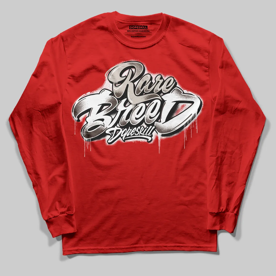 Samba OG White Better Scarlet DopeSkill Long Sleeve T-Shirt Rare Breed Type Graphic sold by DopeSkill product image thumbnail 3