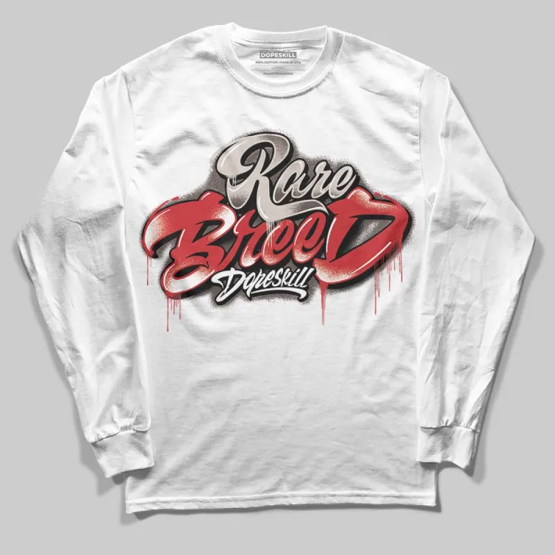 Samba OG White Better Scarlet DopeSkill Long Sleeve T-Shirt Rare Breed Type Graphic sold by DopeSkill