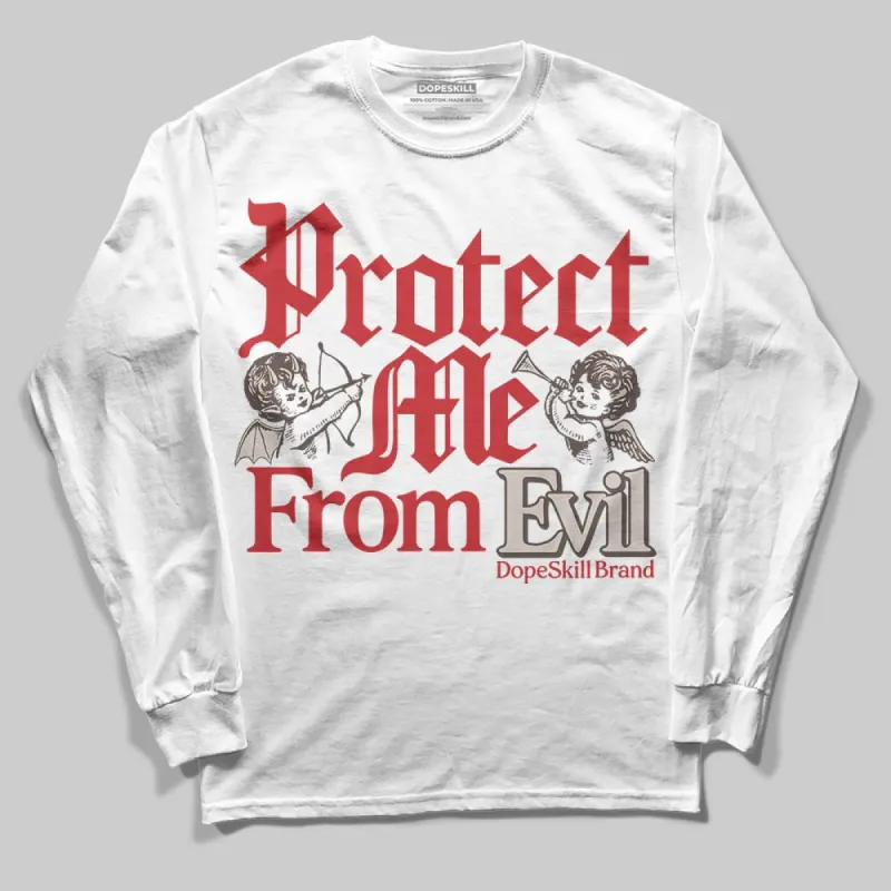 Samba OG White Better Scarlet DopeSkill Long Sleeve T-Shirt Protect Me From Evil Graphic sold by DopeSkill