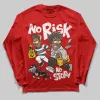 Samba OG White Better Scarlet DopeSkill Long Sleeve T-Shirt No Risk No Story Graphic sold by DopeSkill