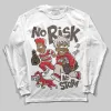 Samba OG White Better Scarlet DopeSkill Long Sleeve T-Shirt No Risk No Story Graphic sold by DopeSkill
