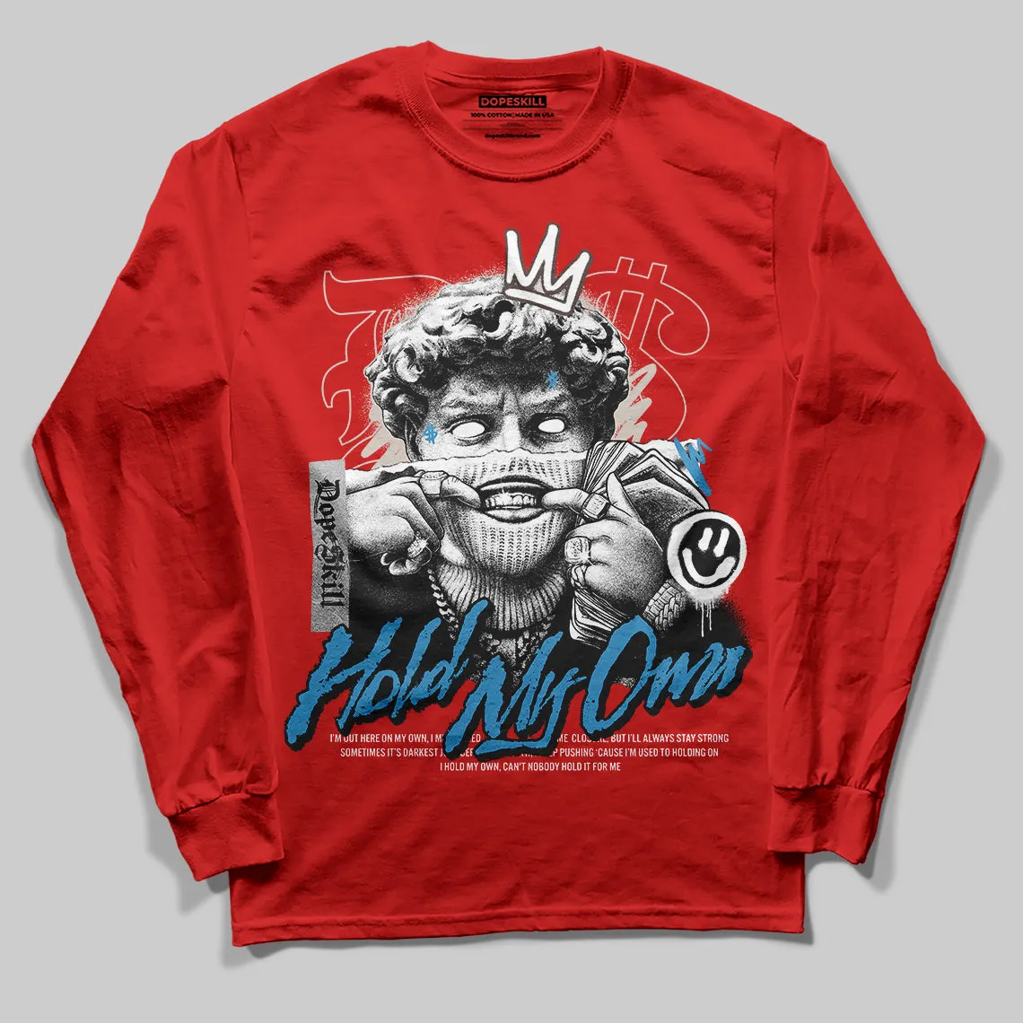 Samba OG White Better Scarlet DopeSkill Long Sleeve T-Shirt In My Way Graphic sold by DopeSkill product image thumbnail 3