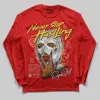 Samba OG White Better Scarlet DopeSkill Long Sleeve T-Shirt Never Stop Hustling Graphic sold by DopeSkill