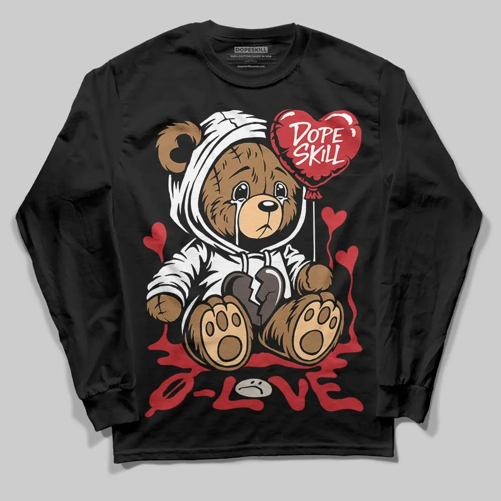 Samba OG White Better Scarlet DopeSkill Long Sleeve T-Shirt Broken Bear Graphic sold by DopeSkill product image thumbnail 2