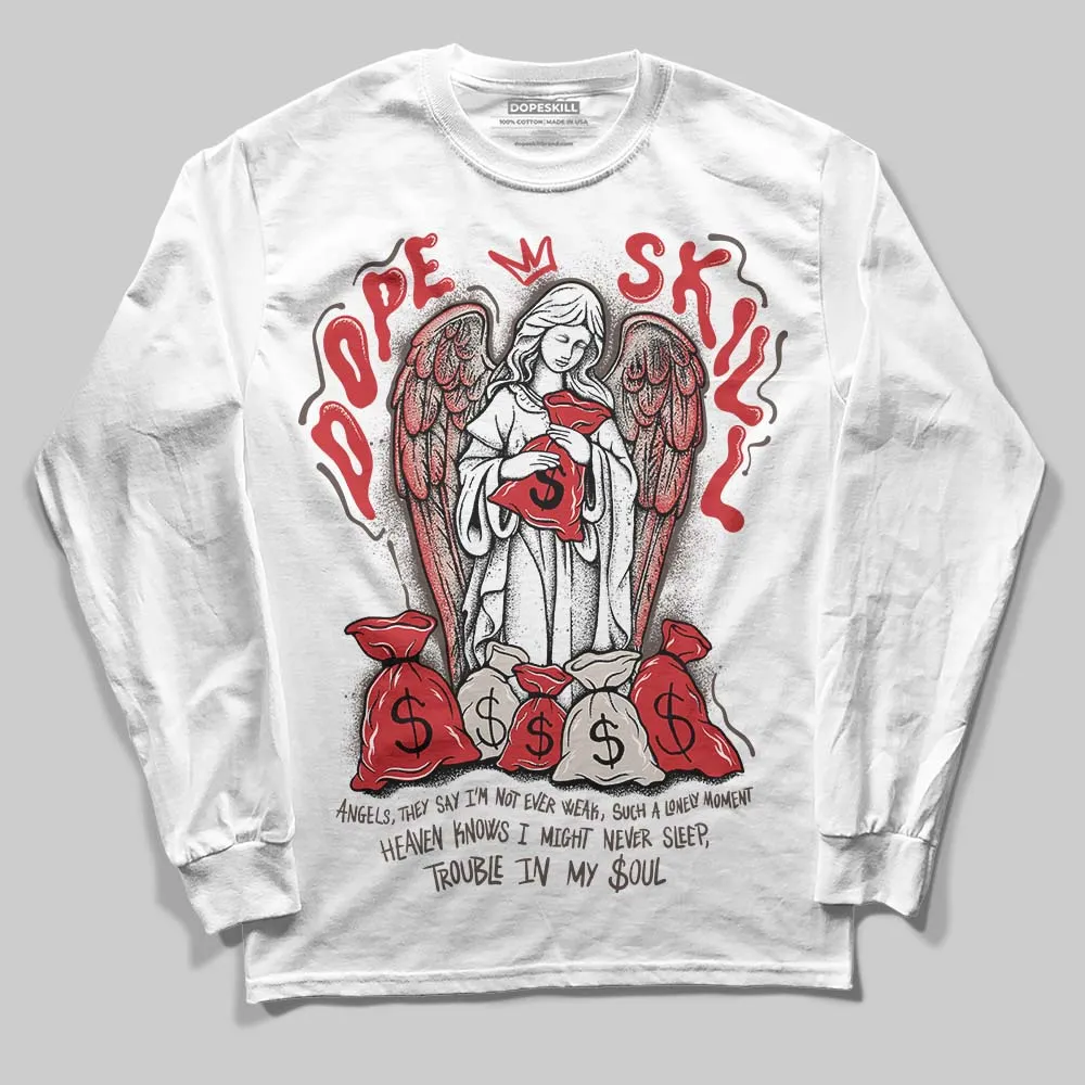 Samba OG White Better Scarlet DopeSkill Long Sleeve T-Shirt Angels Graphic sold by DopeSkill