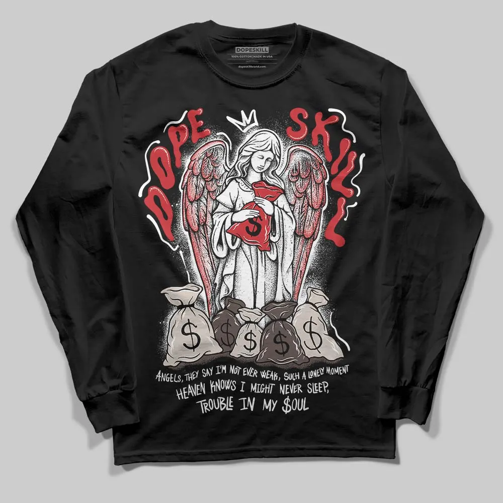 Samba OG White Better Scarlet DopeSkill Long Sleeve T-Shirt Angels Graphic sold by DopeSkill product image thumbnail 2