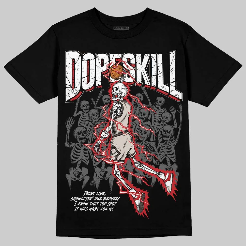 Samba OG White Better Scarlet DopeSkill T-Shirt Thunder Dunk Graphic sold by DopeSkill product image thumbnail 2
