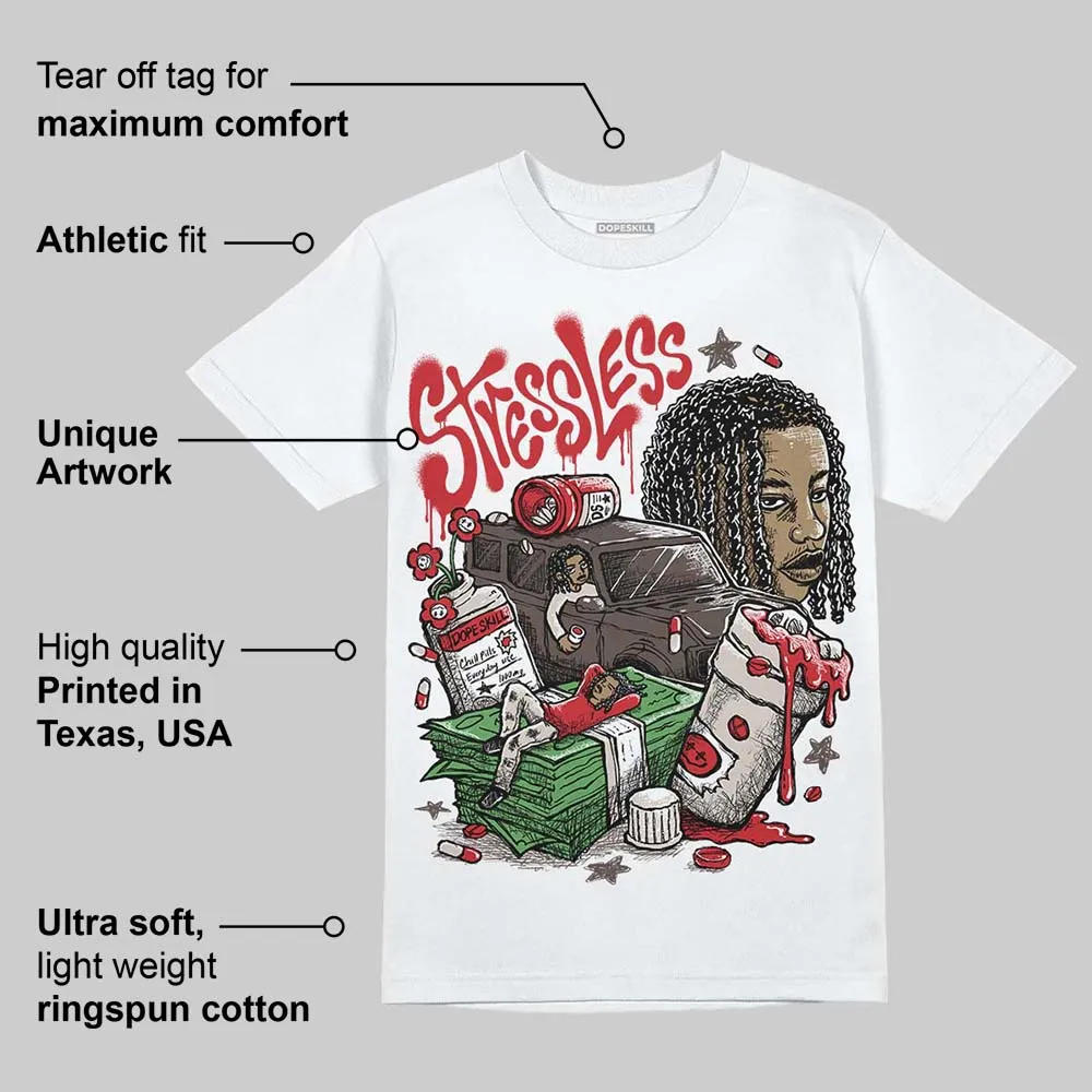 Samba OG White Better Scarlet DopeSkill T-Shirt Stressless Graphic sold by DopeSkill product image thumbnail 4