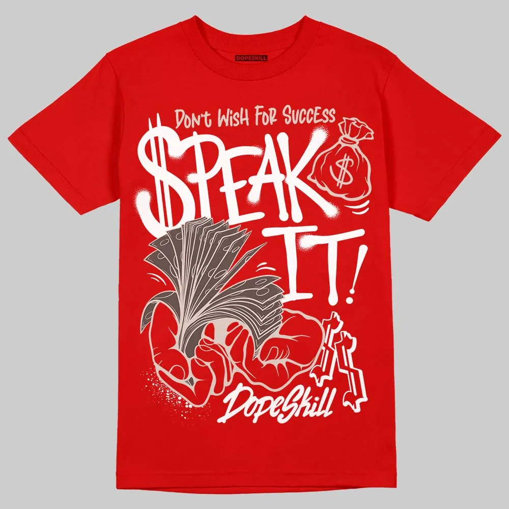 Samba OG White Better Scarlet DopeSkill T-Shirt Speak It Graphic sold by DopeSkill product image thumbnail 3