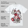 Samba OG White Better Scarlet DopeSkill T-Shirt Smile Through The Pain Graphic sold by DopeSkill