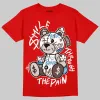 Samba OG White Better Scarlet DopeSkill T-Shirt Smile Through The Pain Graphic sold by DopeSkill