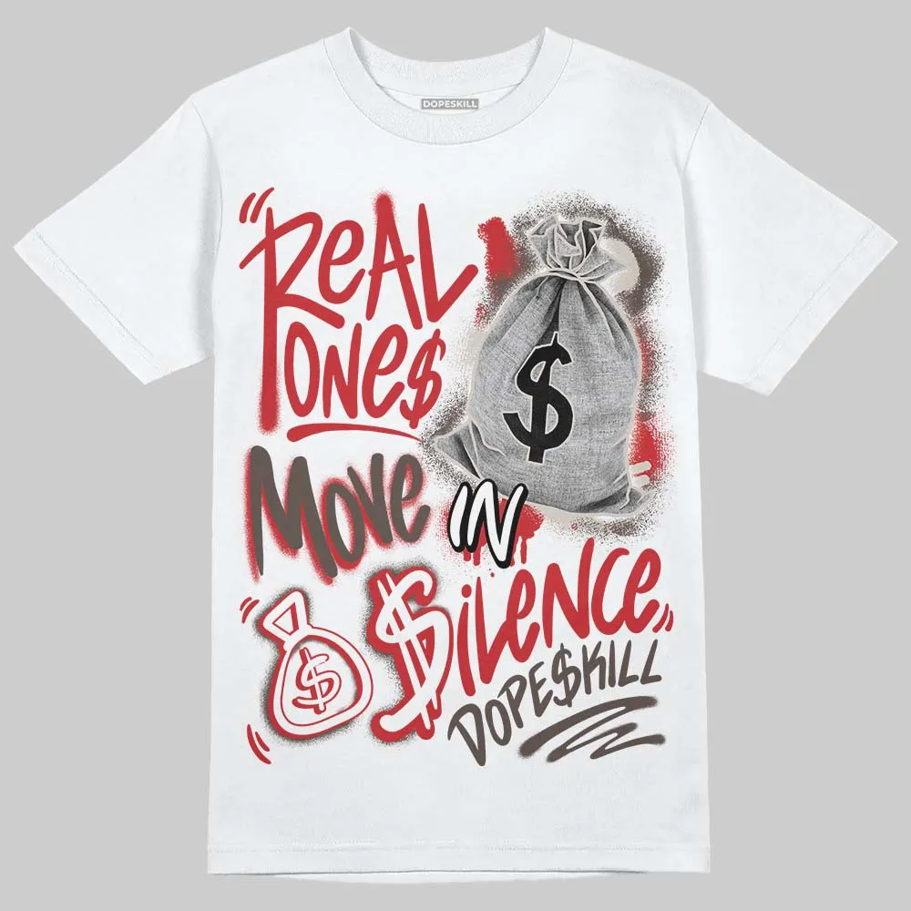 Samba OG White Better Scarlet DopeSkill T-Shirt Real Ones Move In Silence Graphic sold by DopeSkill