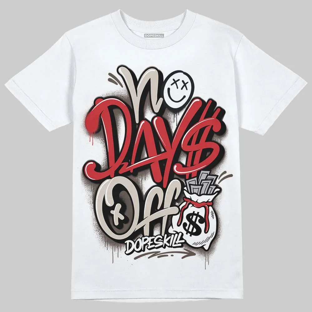 Samba OG White Better Scarlet DopeSkill T-Shirt No Days Off Graphic sold by DopeSkill