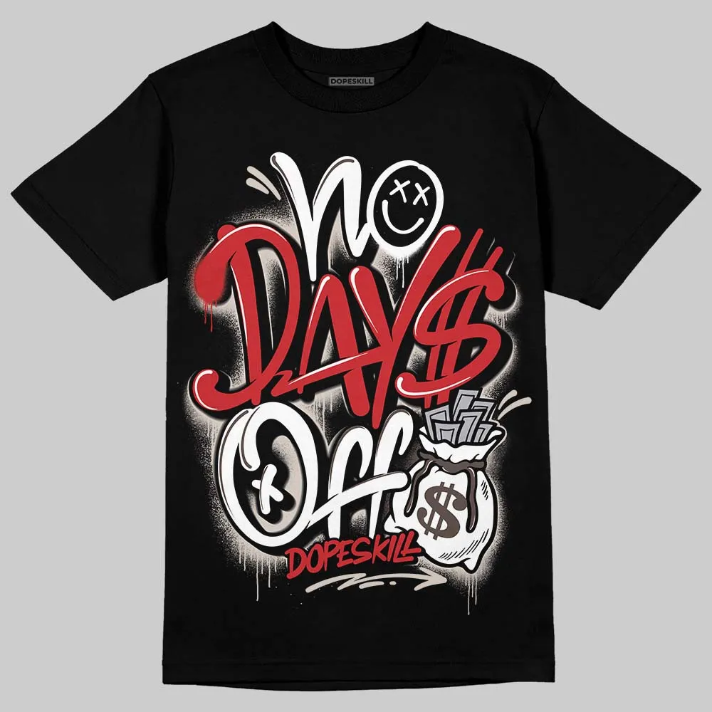 Samba OG White Better Scarlet DopeSkill T-Shirt No Days Off Graphic sold by DopeSkill product image thumbnail 2