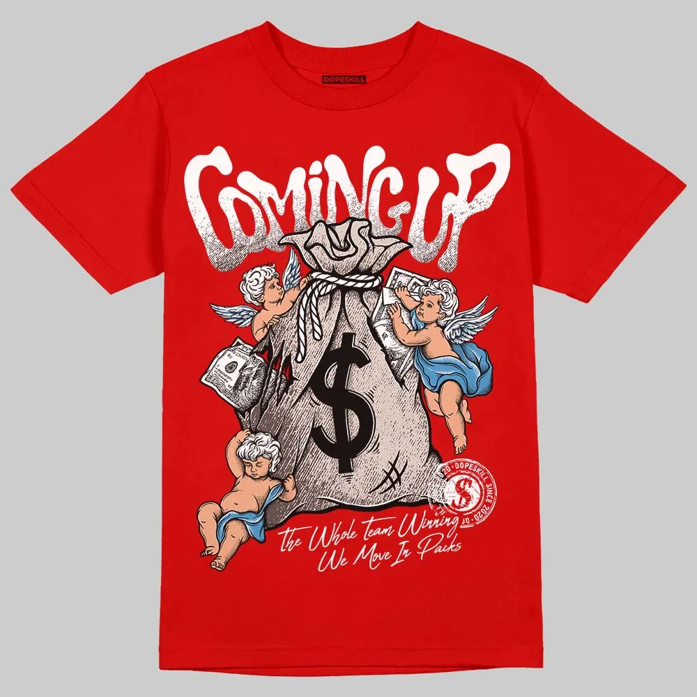Samba OG White Better Scarlet DopeSkill T-Shirt Money Bag Coming Up Graphic sold by DopeSkill product image thumbnail 3