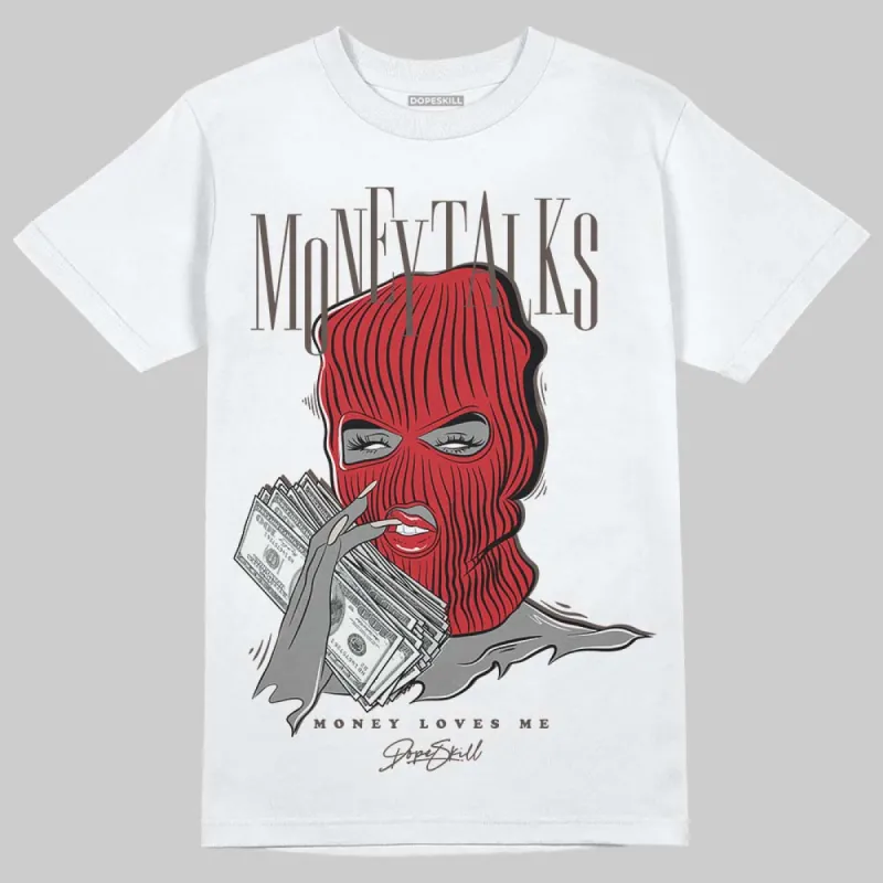 Samba OG White Better Scarlet DopeSkill T-Shirt Money Talks Graphic sold by DopeSkill