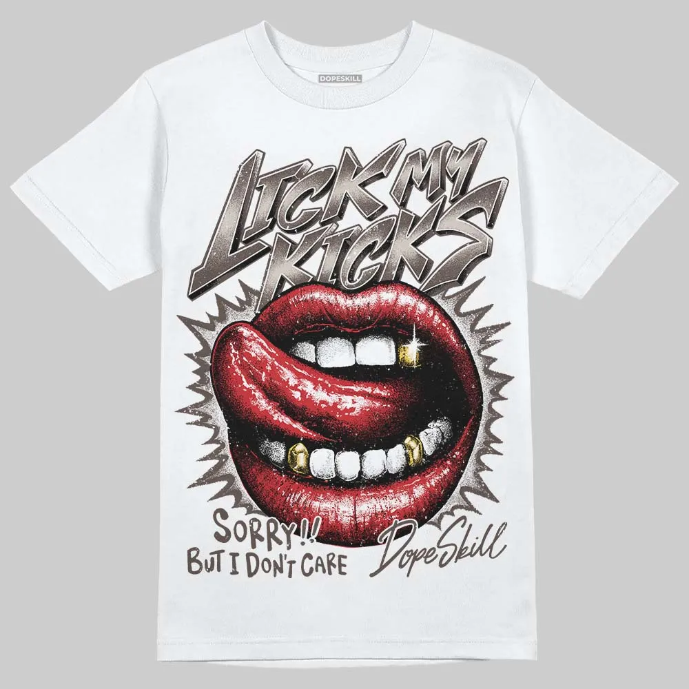 Samba OG White Better Scarlet DopeSkill T-Shirt Lick My Kicks Graphic sold by DopeSkill
