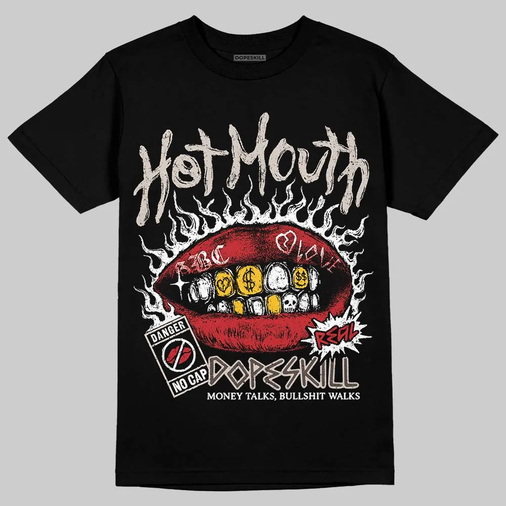 Samba OG White Better Scarlet DopeSkill T-Shirt Hot Mouth Graphic sold by DopeSkill product image thumbnail 2