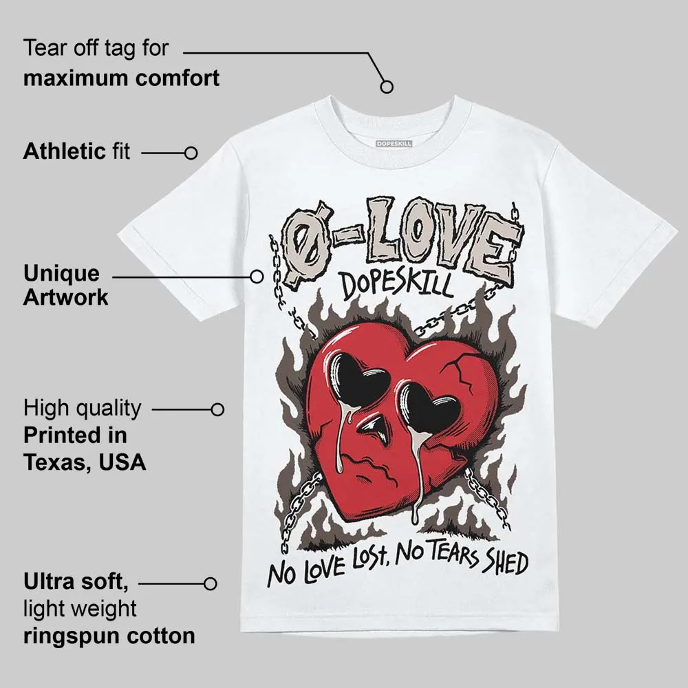 Samba OG White Better Scarlet DopeSkill T-Shirt Crying Heart Graphic sold by DopeSkill product image thumbnail 4