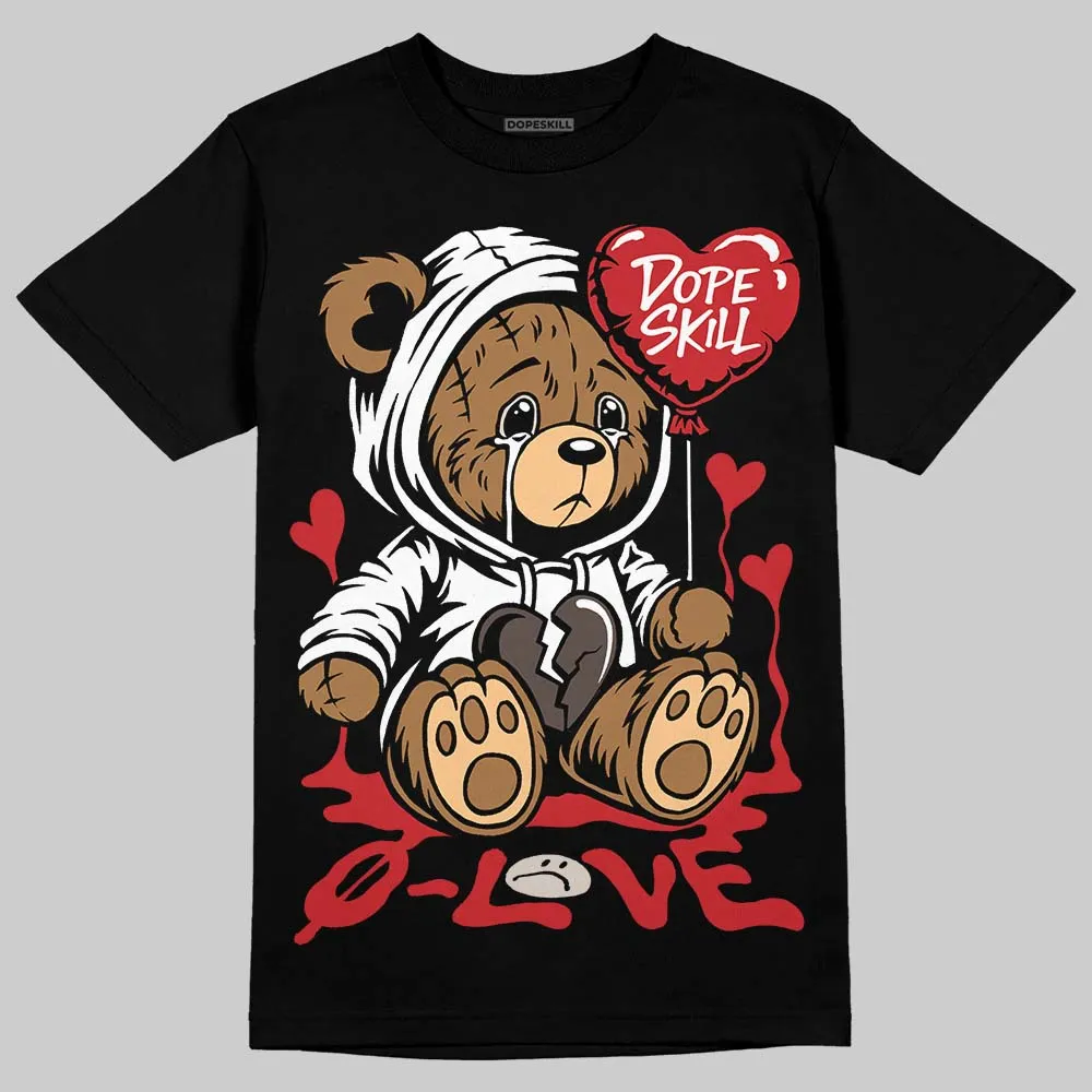 Samba OG White Better Scarlet DopeSkill T-Shirt Broken Bear Graphic sold by DopeSkill product image thumbnail 2