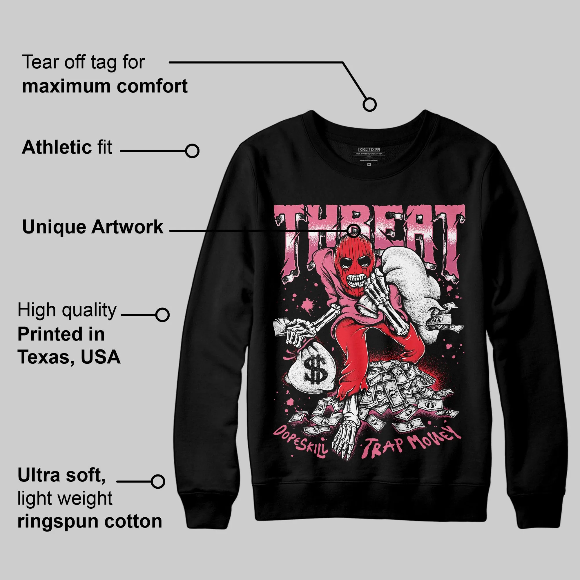 S - Serendipity Pro-X1 W DopeSkill Sweatshirt Threat Graphic sold by DopeSkill product image thumbnail 3