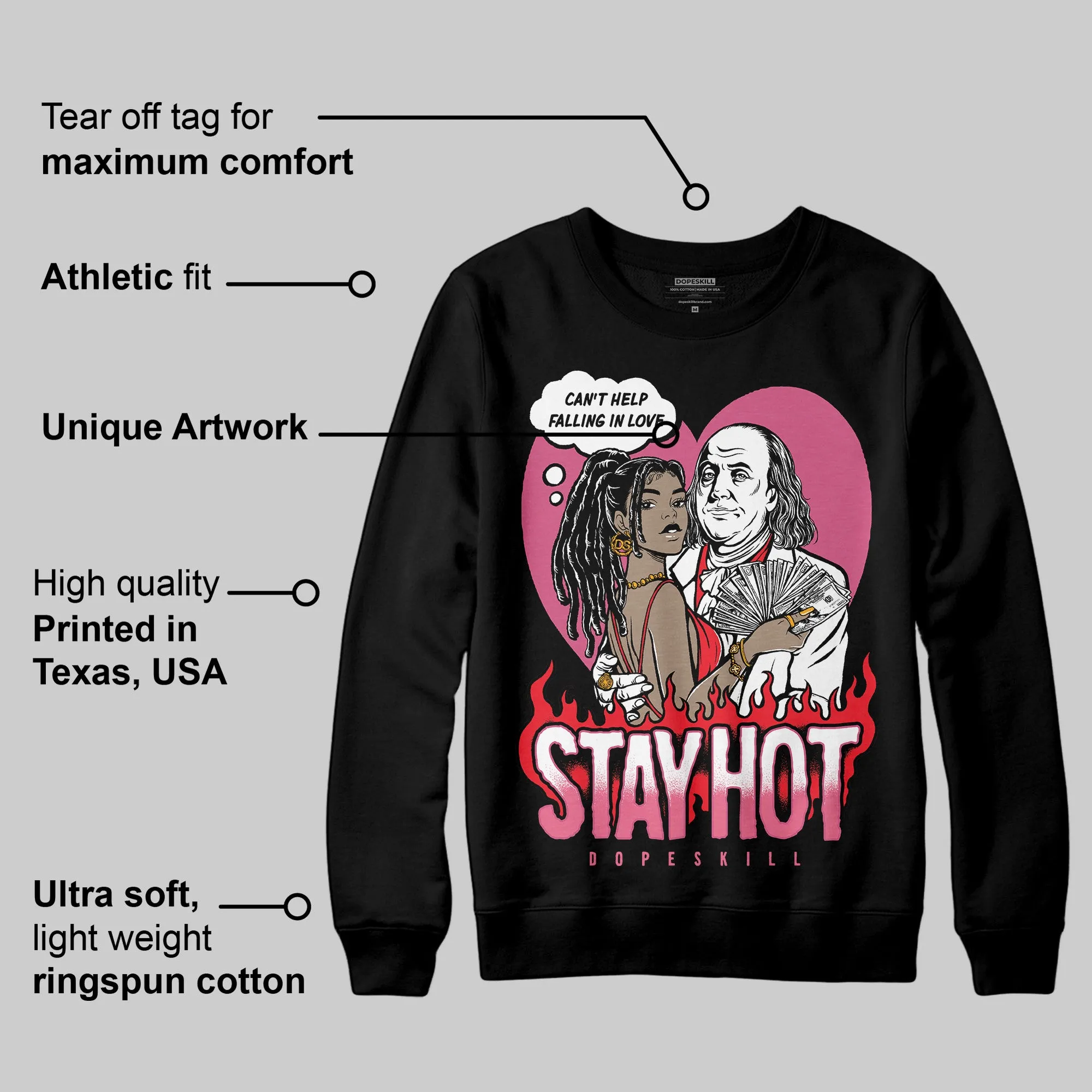 S - Serendipity Pro-X1 W DopeSkill Sweatshirt Stay Hot Graphic sold by DopeSkill product image thumbnail 3