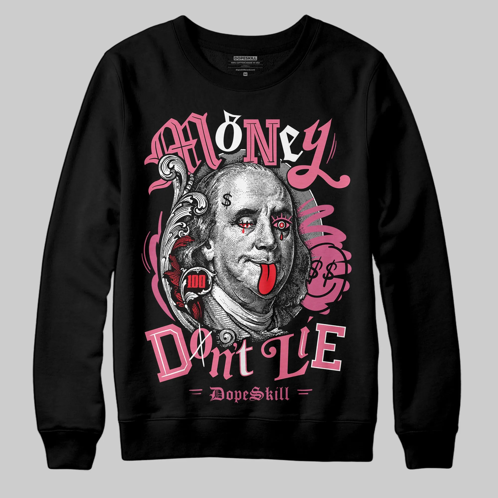 S - Serendipity Pro-X1 W DopeSkill Sweatshirt Money Don't Lie Graphic sold by DopeSkill