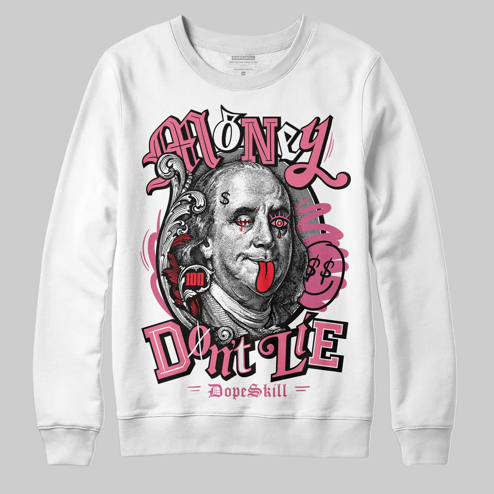 S - Serendipity Pro-X1 W DopeSkill Sweatshirt Money Don't Lie Graphic sold by DopeSkill product image thumbnail 2