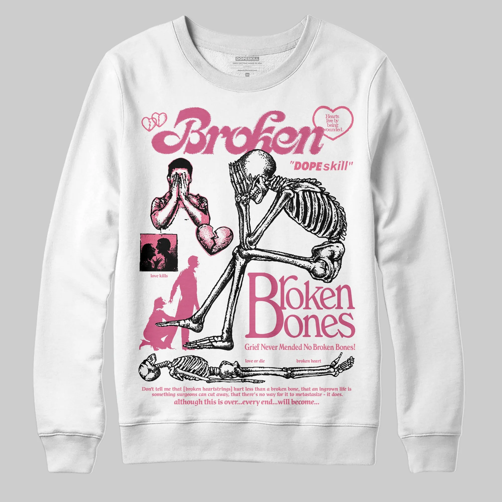 S - Serendipity Pro-X1 W DopeSkill Sweatshirt Broken Bones Graphic sold by DopeSkill product image thumbnail 2