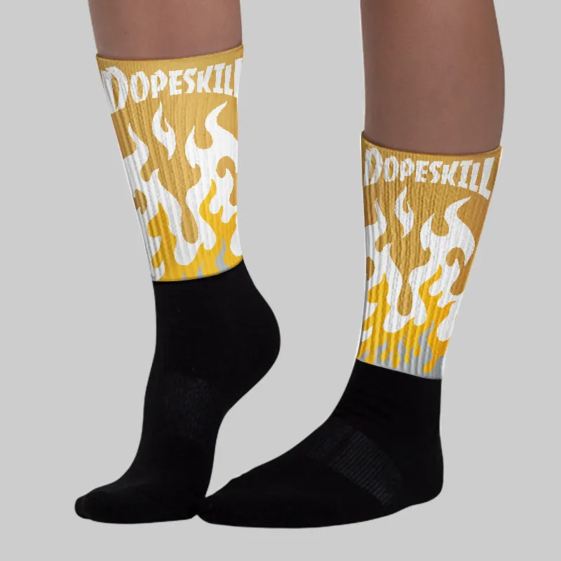 Phantom 12s DopeSkill Sublimated Sock FIRE Graphic sold by DopeSkill product image thumbnail 3