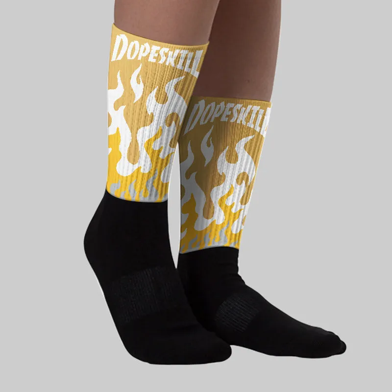 Phantom 12s DopeSkill Sublimated Sock FIRE Graphic sold by DopeSkill product image thumbnail 2