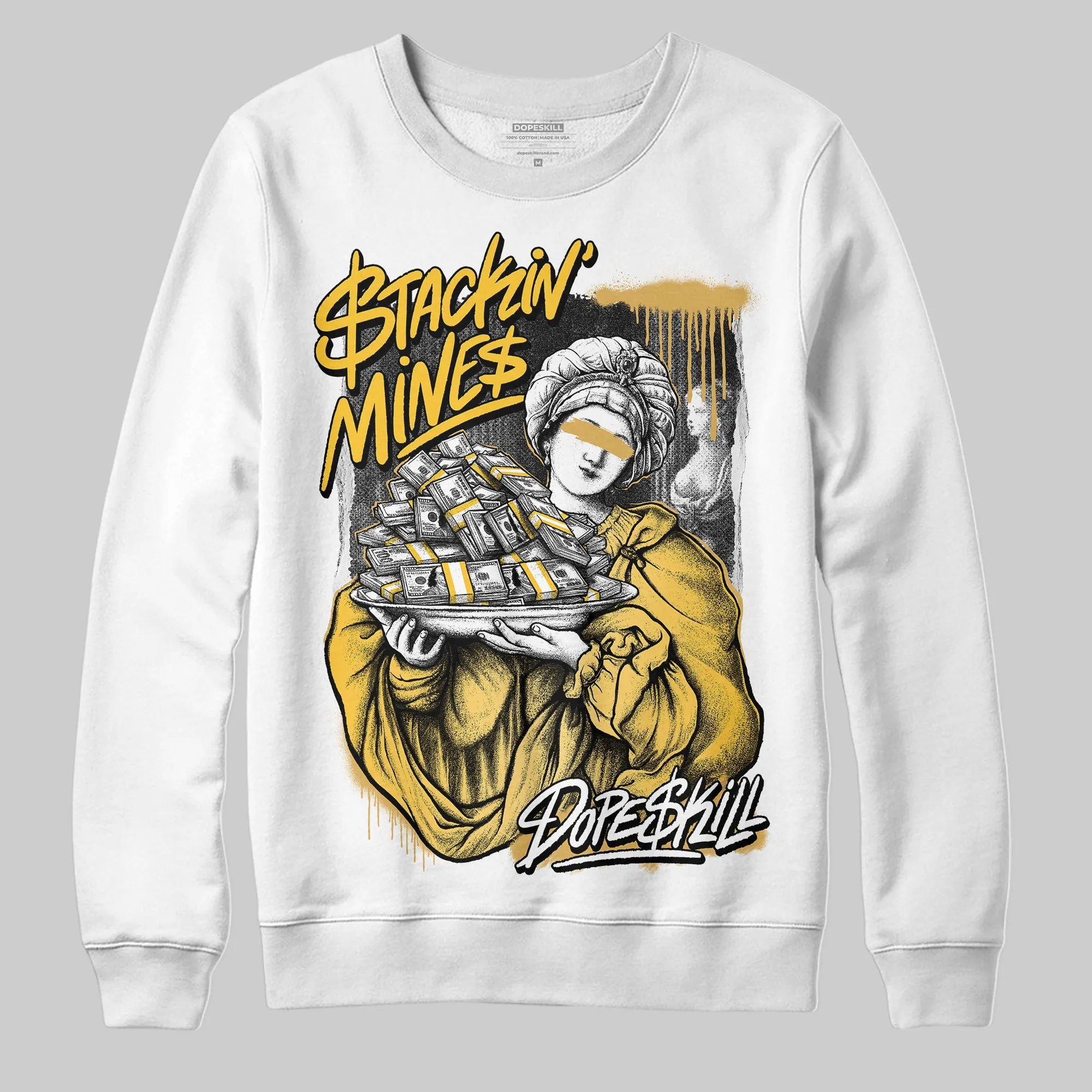 Phantom 12s DopeSkill Sweatshirt Stackin Mines Graphic sold by DopeSkill product image thumbnail 2