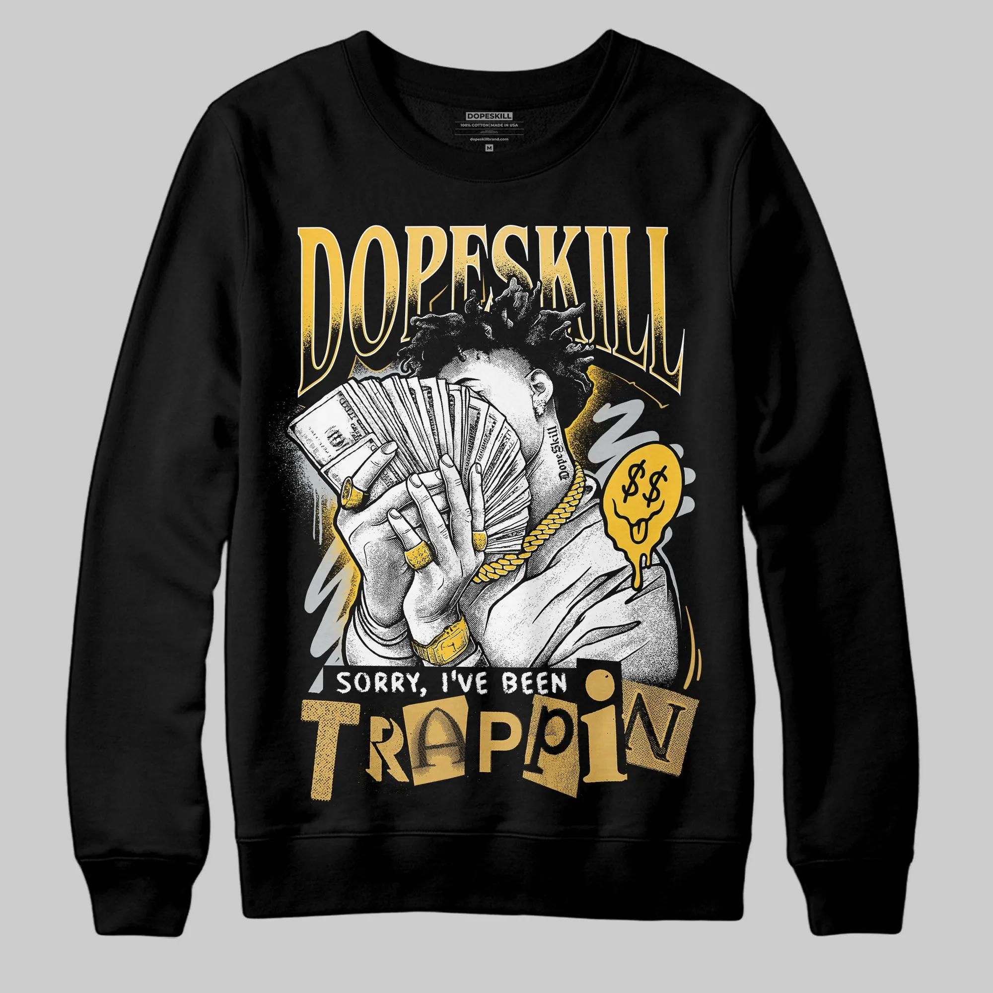 Phantom 12s DopeSkill Sweatshirt Sorry I've Been Trappin Graphic sold by DopeSkill
