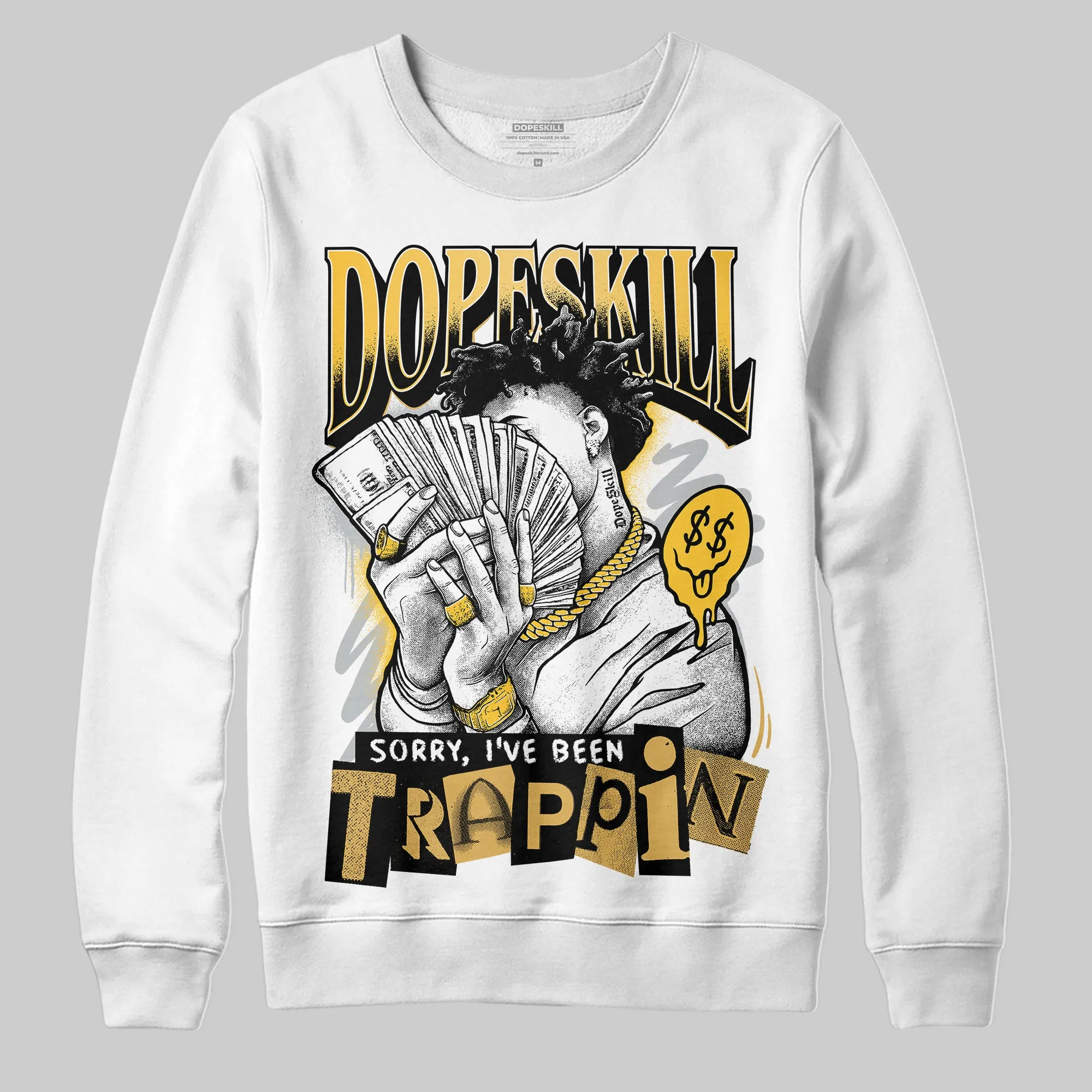 Phantom 12s DopeSkill Sweatshirt Sorry I've Been Trappin Graphic sold by DopeSkill product image thumbnail 2
