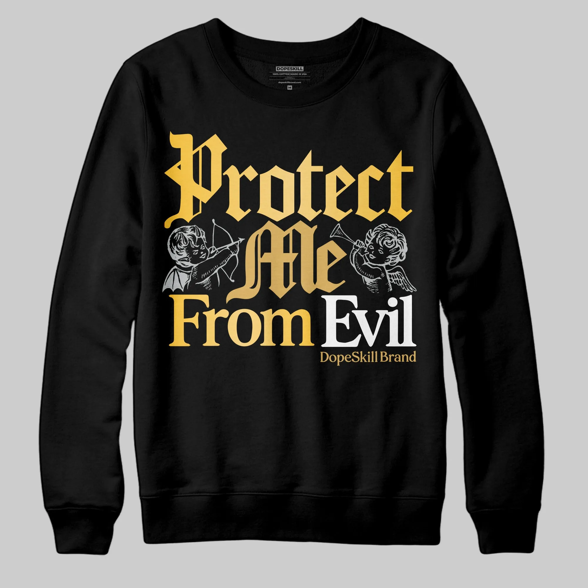 Phantom 12s DopeSkill Sweatshirt Protect Me From Evil Graphic sold by DopeSkill