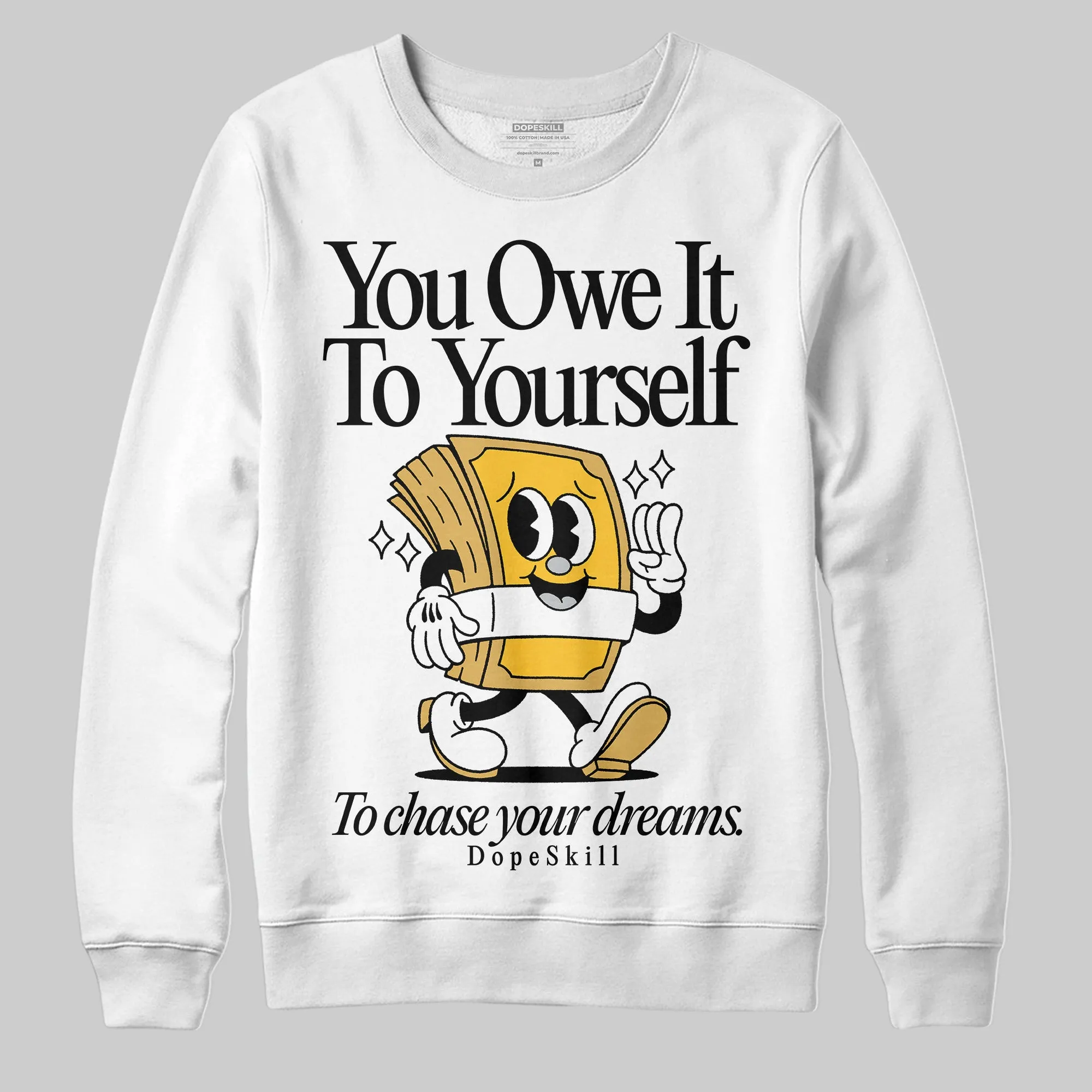 Phantom 12s DopeSkill Sweatshirt Owe It To Yourself Graphic sold by DopeSkill product image thumbnail 2