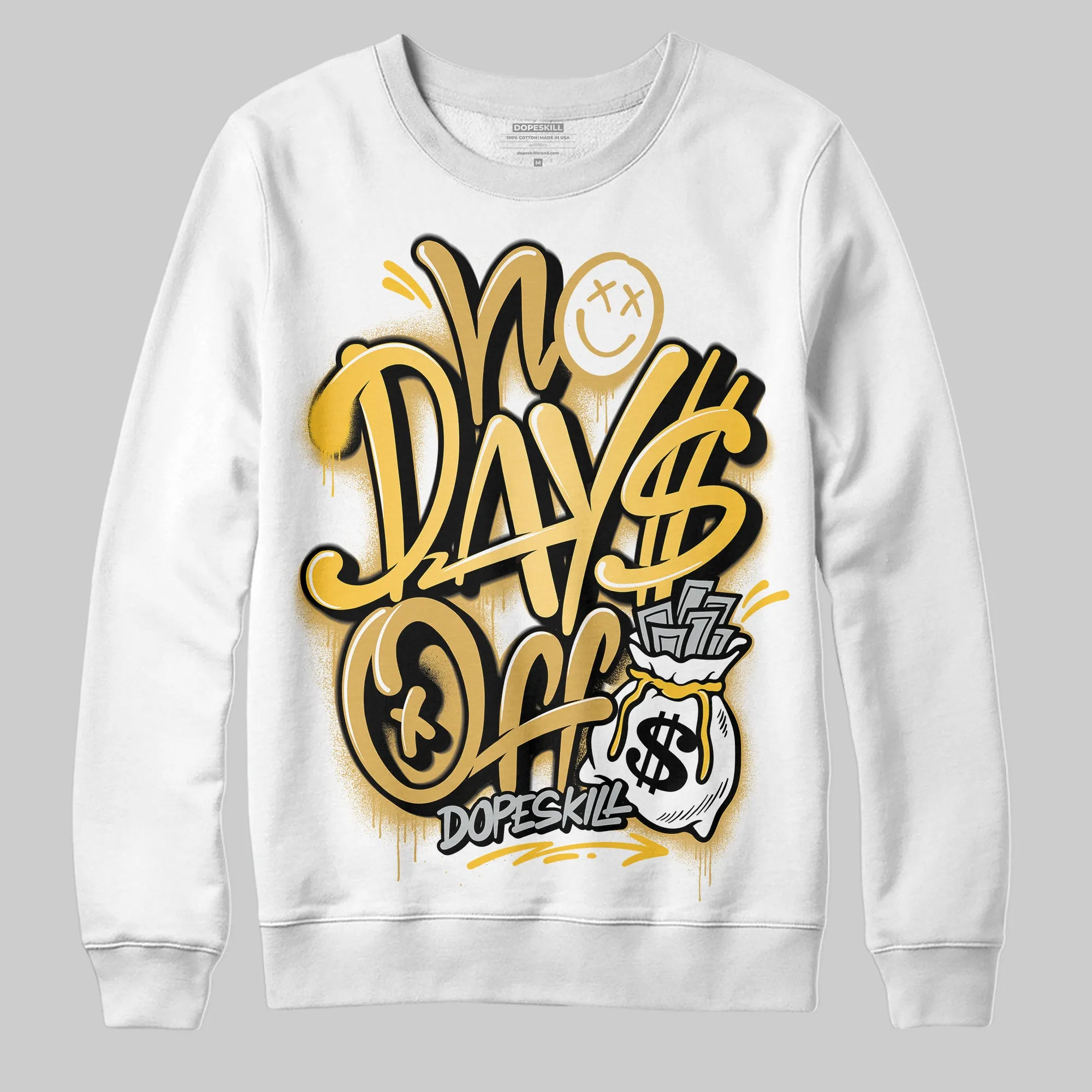 Phantom 12s DopeSkill Sweatshirt No Days Off Graphic sold by DopeSkill product image thumbnail 2