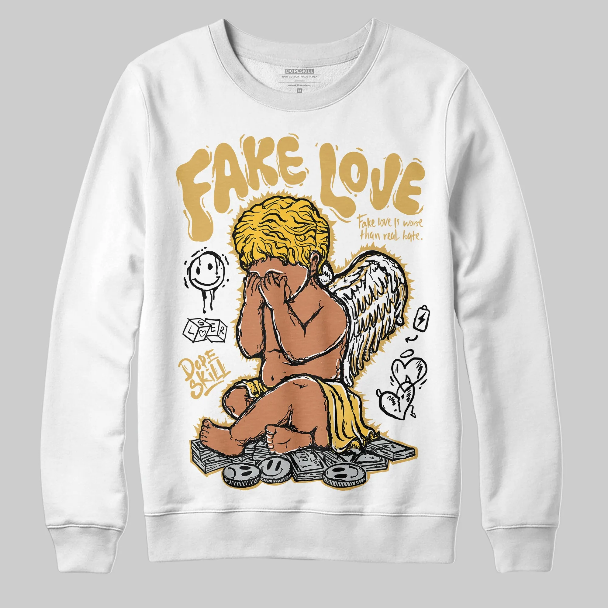 Phantom 12s DopeSkill Sweatshirt False Love Graphic sold by DopeSkill product image thumbnail 2