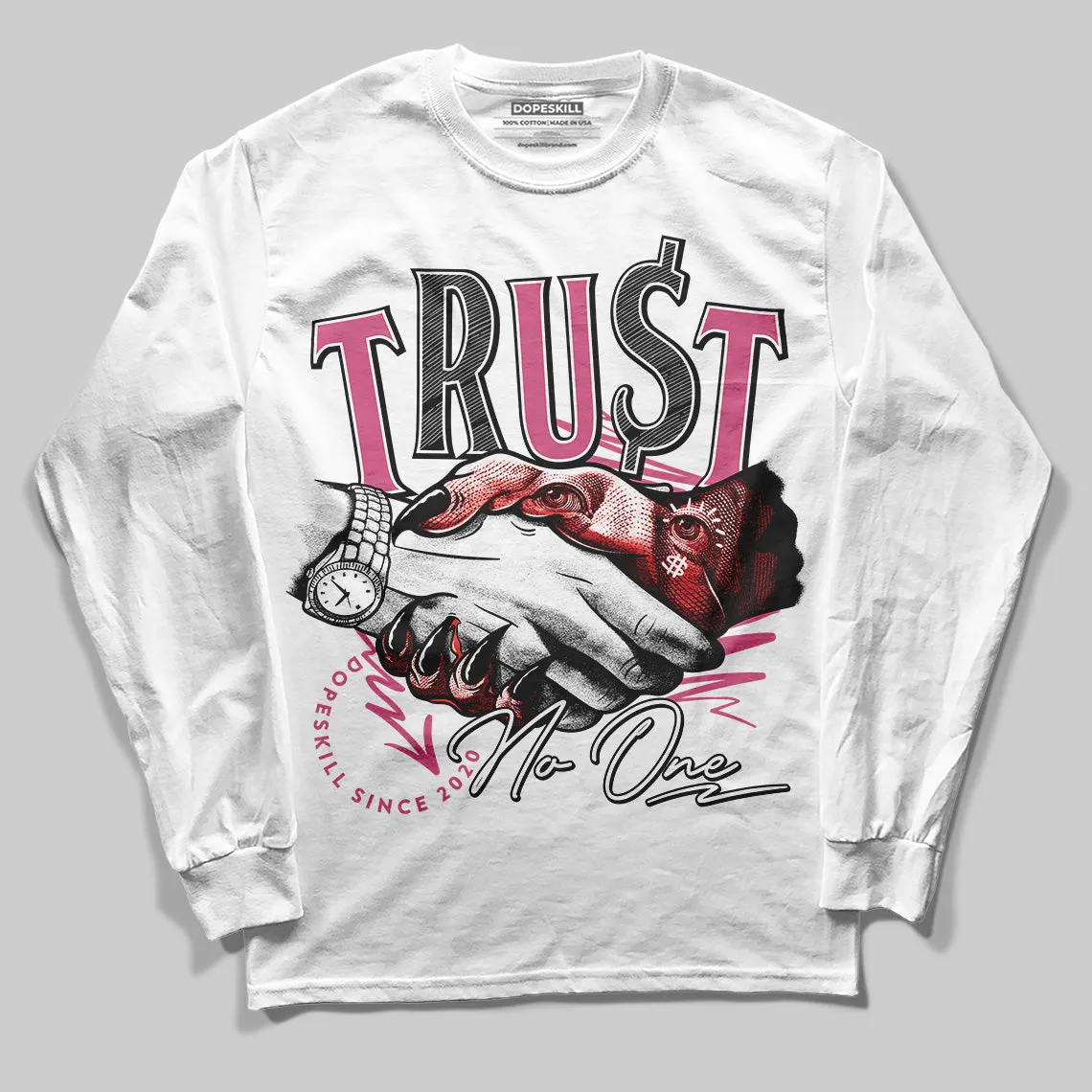 S - Serendipity Pro-X1 W DopeSkill Long Sleeve T-Shirt Trust No One Graphic sold by DopeSkill product image thumbnail 2
